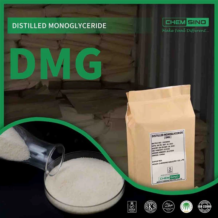 Glycerol Distylledig Monostearad E471 Ar Gyfer Bwyd