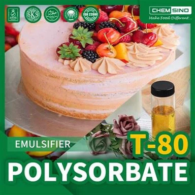 Defnyddiau Polysorbate 80 E433 mewn Cosmetigau Ar Werth