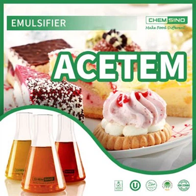 Mono- a diglyseridau asetylig powdr asetem e472a mewn stoc