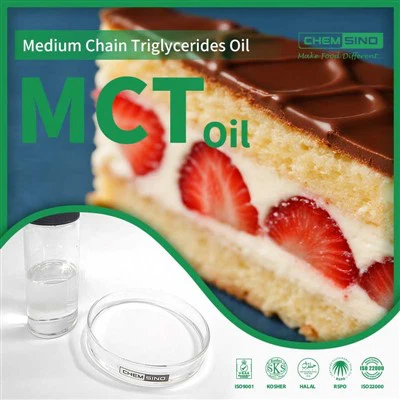 Cyflenwr Olew Triglyseridau Cadwyn Ganolig Swmp Gyda'r Pris Gorau