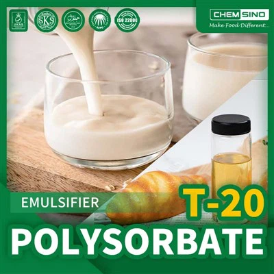 Polysorbate Gradd Bwyd 20 Am Bris Cystadleuol